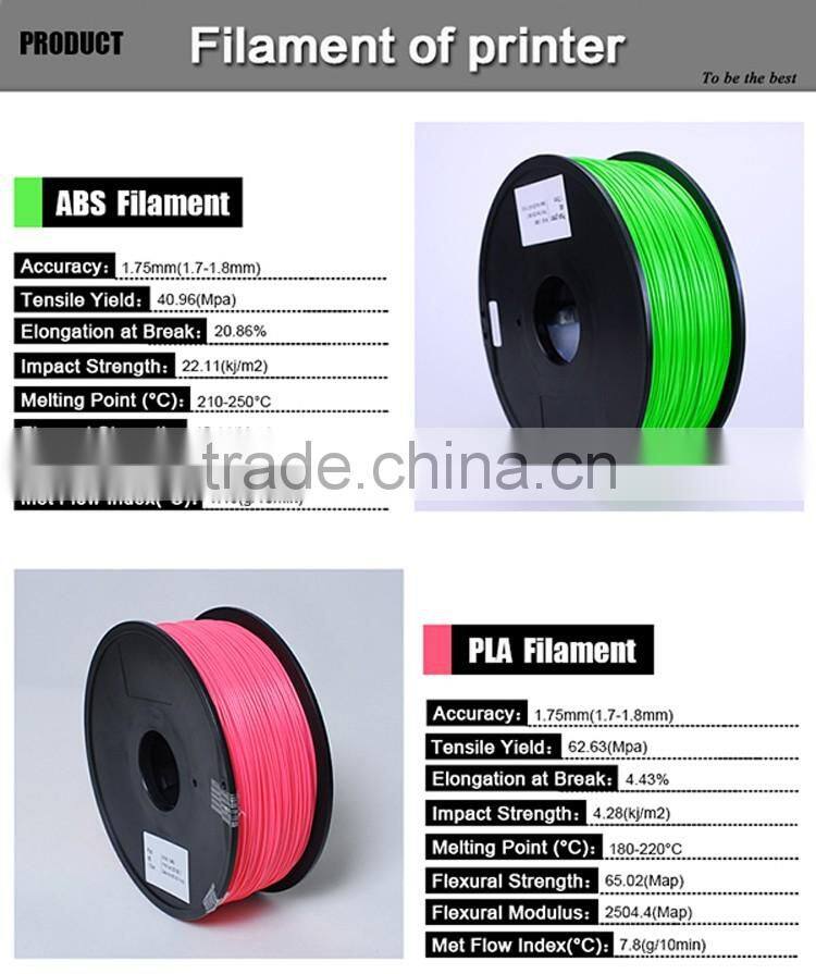 best price wholesale carbon pla plastic filament 3d printer