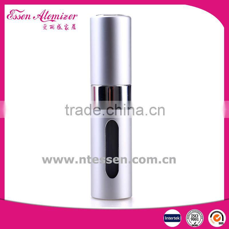 6ml Refillable Aluminum Perfume Bottle With Pump Sprayer