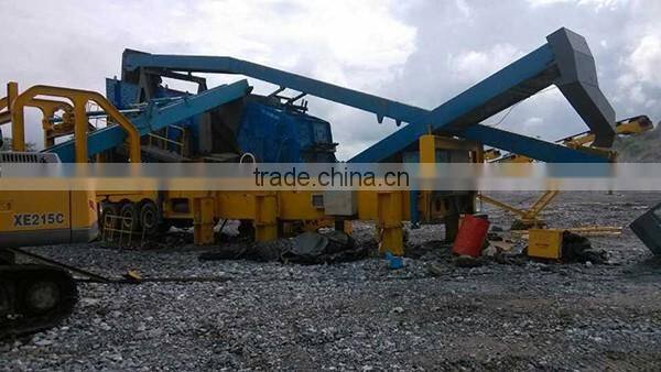 Low cost high quality mobile impact crusher price from SANYYO