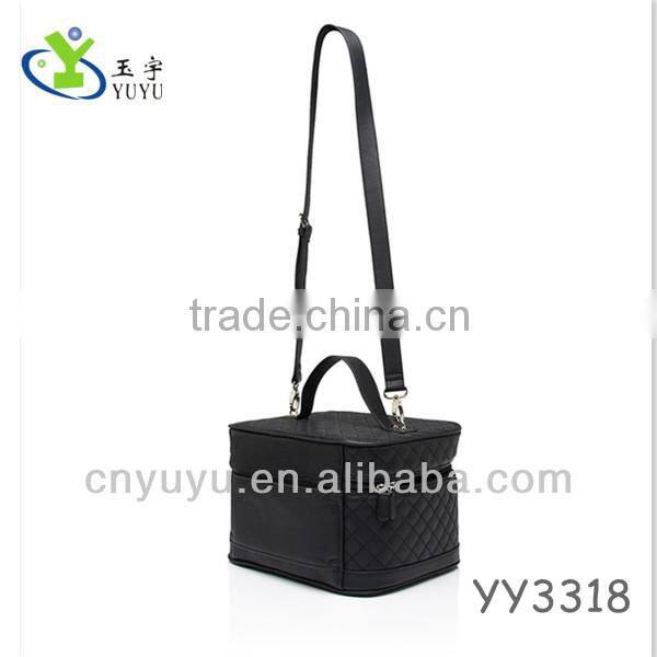 Makeup case sewing semi PU high-end Cosmetic Case