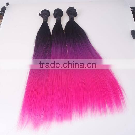 Four Tone Color,Ombre Rainbow Color Tape Hair Extension