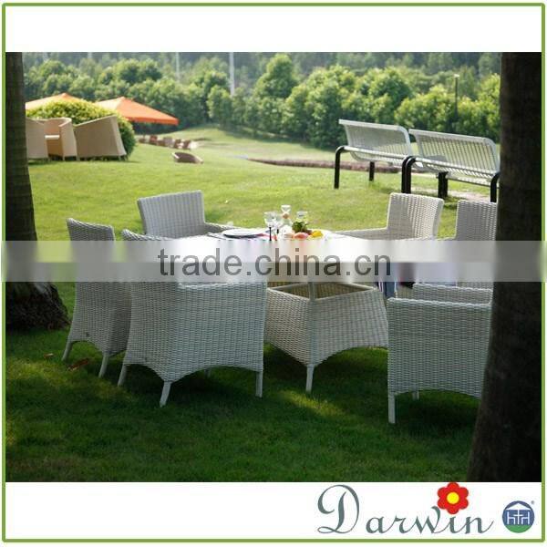 Pool furniture rattan dining set wicker garden sets