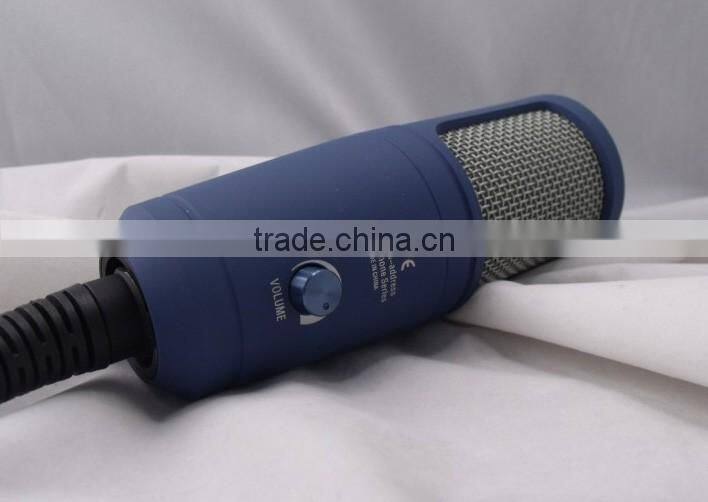Large diaphragm laptop condenser microphone,Network karaoke recording microphone,USB computer recording microphone