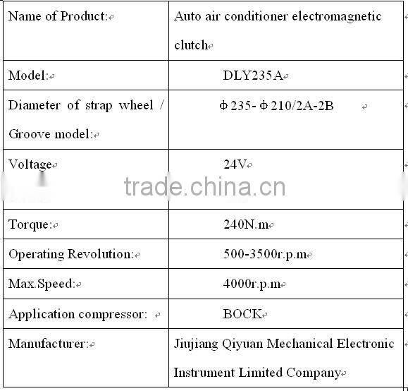 epoxy resin seal BOCK compressor clutch coil