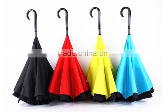 23 inch upside down umbrella with full color printing