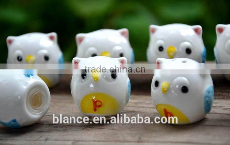 ceramic cartoon salt pepper shaker set