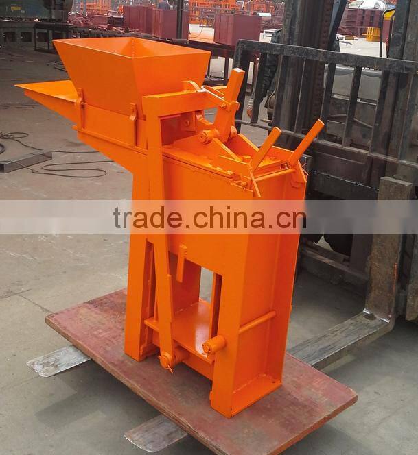 electric brick making machine 2-40 making brick by hand