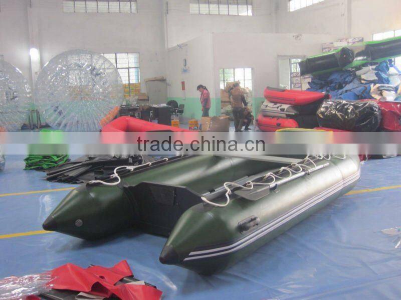 2016 Hot Sale New Product Kinder Joy Aluminum Bottom Inflatable Drift Boat Water Float