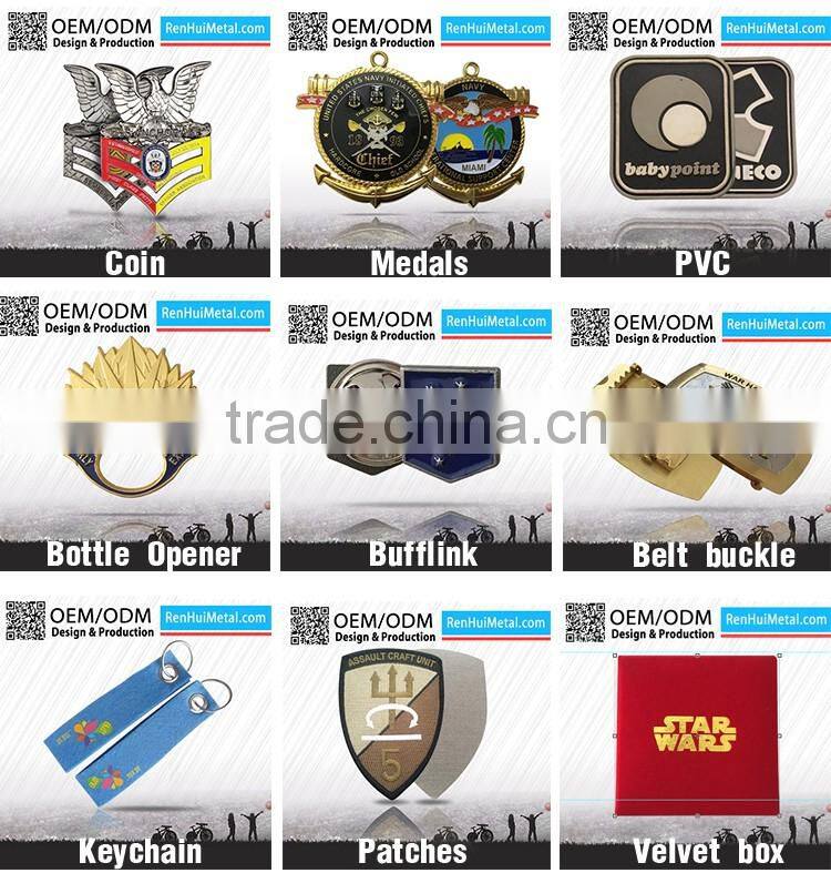 China custom embroidery patch PVC patch slim custom patch