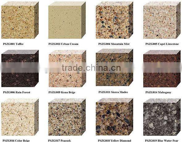 30*30cm Interior Decoration Quartz Stone Tile
