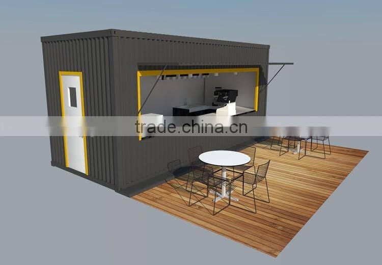 2016 China New Hot Selling Container Shop Mobile Shop Mobile Container coffee shop