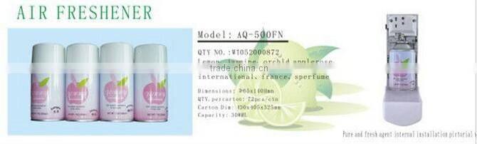 Home-Office-Hotel LCD Toilet Automatic Aerosol Perfume Dispenser