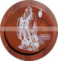 high speed laser machine with motorized platform