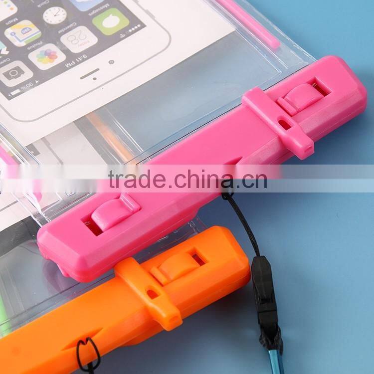 fashionable colorful funny design waterproof mobile phone bag with low price
