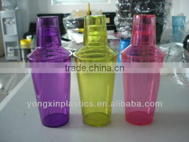 16oz plastic shaker 500ml