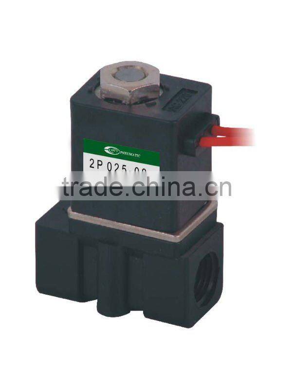 2P Series Direct Acting Plastic Solenoid Valve
