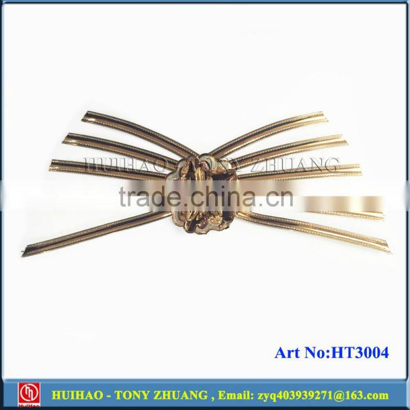 High quality TPU shoes upper with flower decoration (HT3010)