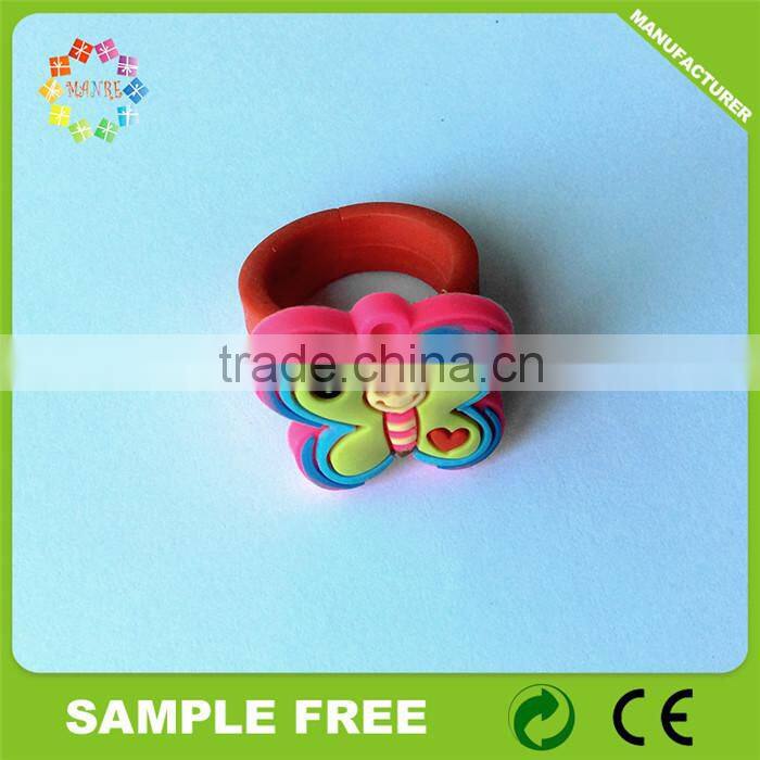 Super Quality High Performance Soft Pvc Children Gift Ring