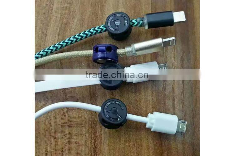 Customized Colorful Multipurpose holder cable clip organizer