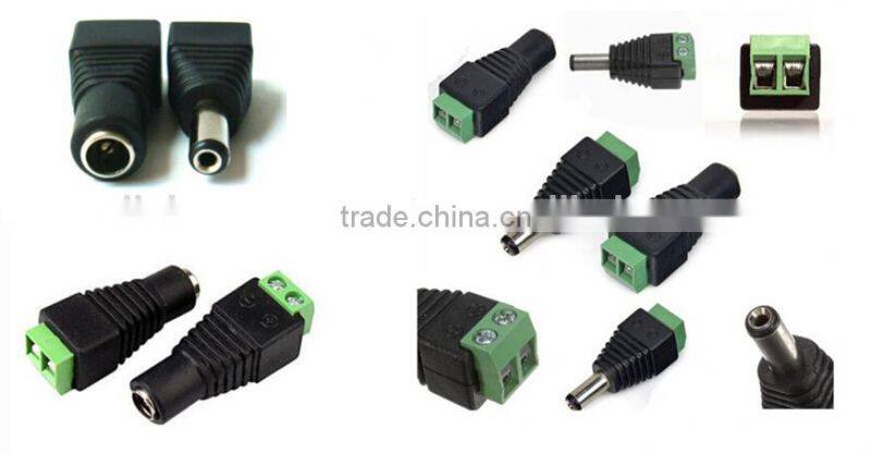 2.1 5.5mm DC power connector for CCTV camera