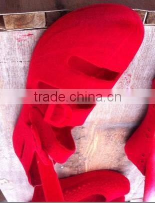 Hangers flocking machine