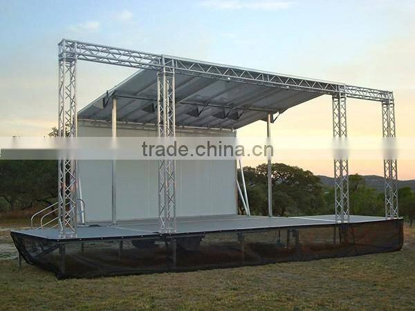 customized portable aluminum choral stand stairs