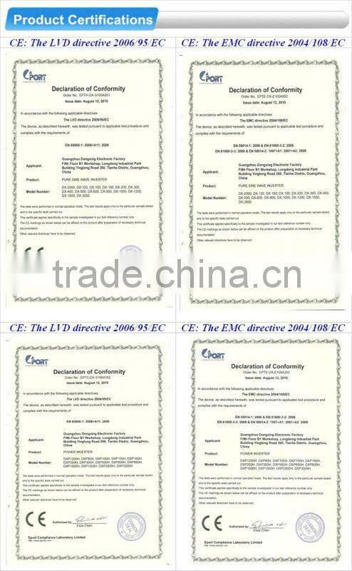 Inverter manufacturer 2000W 24v 110v variable frequency ac adapter creative power supply