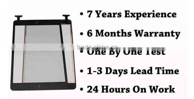 For iPad mini Touch Screen Digitizer ,LCD Panel For ipad mini LCD with Digitizer Screen