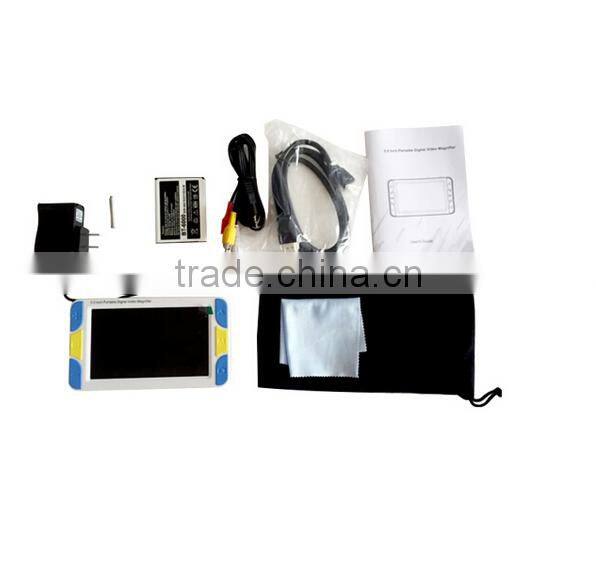 5" LCD Display Low Vision Video Magnifier electronic reading aid Digital Handheld portable Video Magnifier