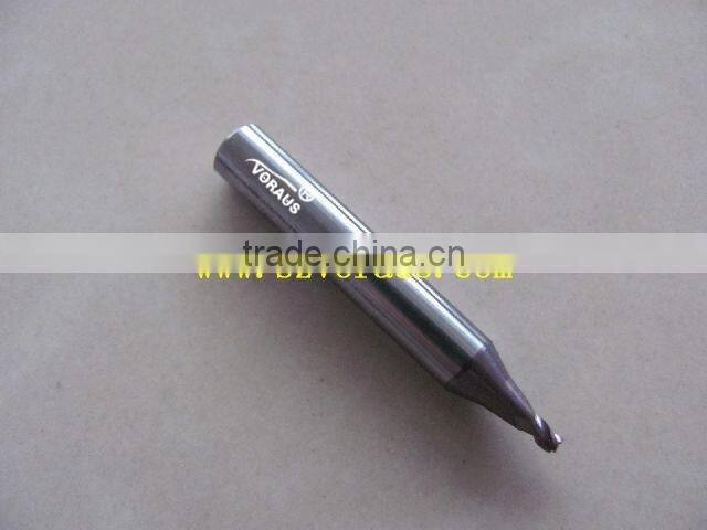 Carbide end milling cutters for vertical machines D-6mm d-1.8mm L-40mm Teeth-3