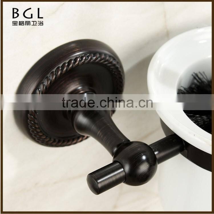 16050 American style wholesale high quality toilet brush holder zinc alloy bathroom accessories set