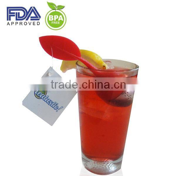 floating duck silicone tea filter silicone tea infuser stainless steel tea strainer,tea bag ,tea leaf ,tea diffuser