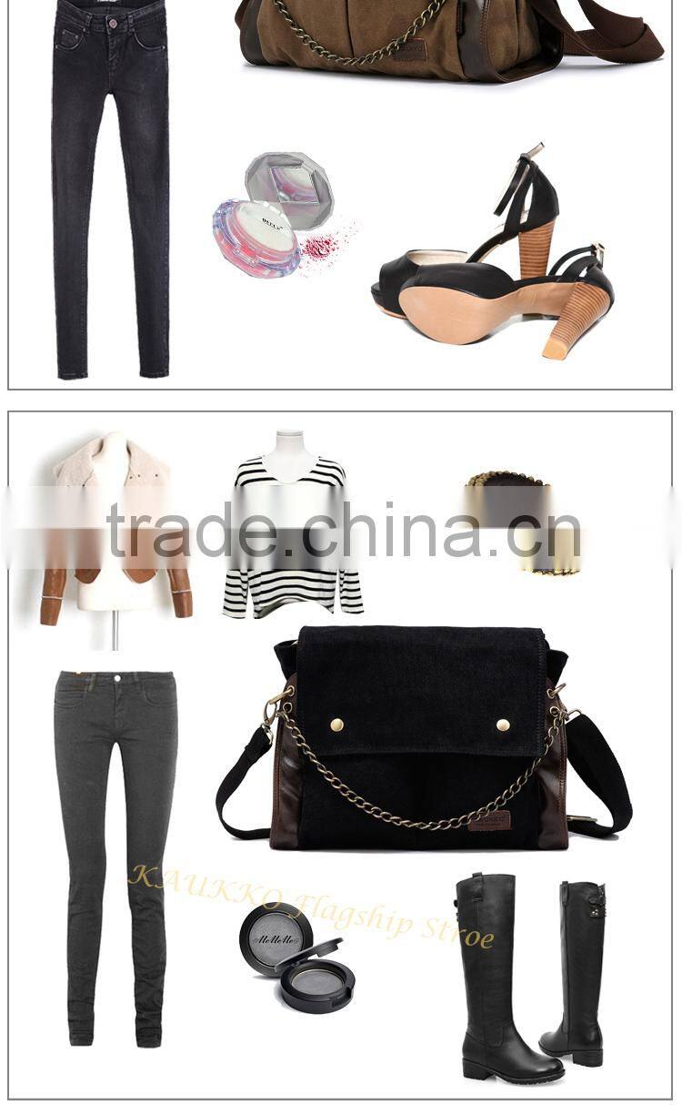 16 OZ Canvas High Density of Customize Messenger Bag For Lady Messenger Bag Women and Men Bag Wholesale