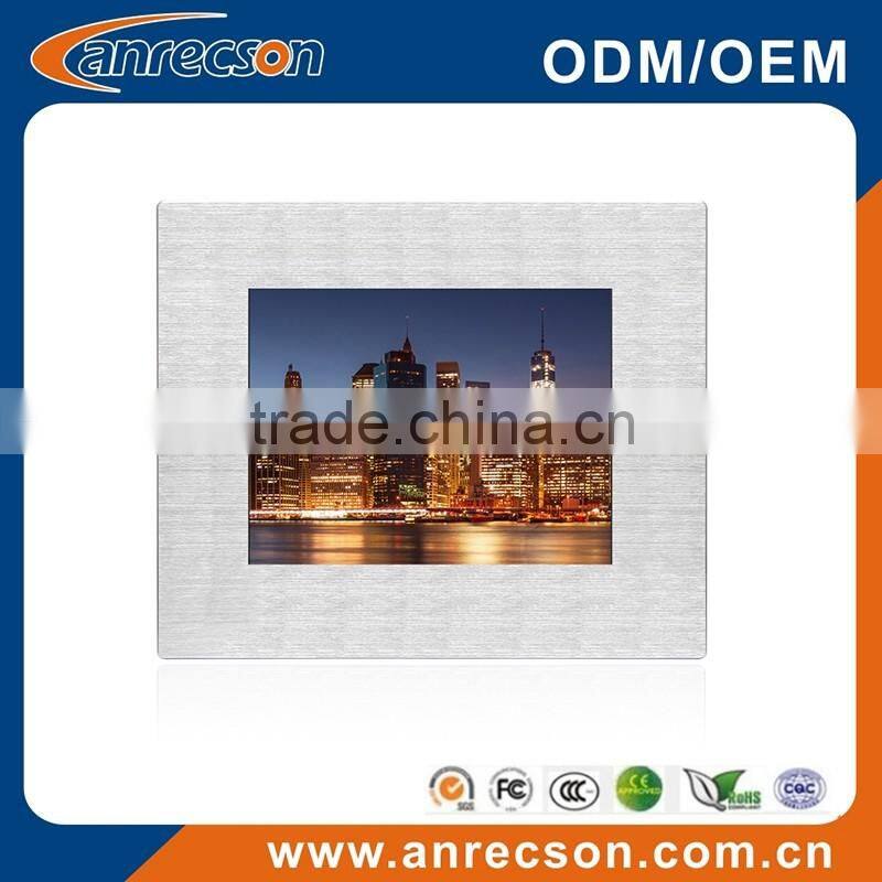 8 inch Fanless Intel J1900 panel pc