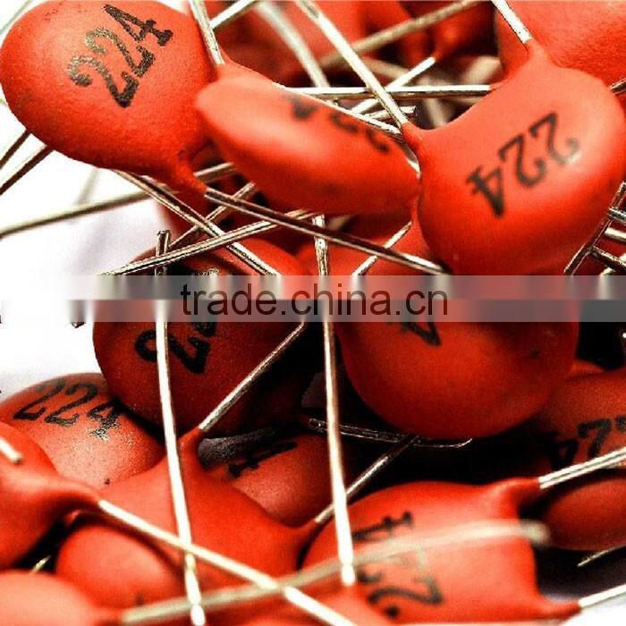224PF/50V 0.22UF/50V high voltage electrolytic ceramic capacitor