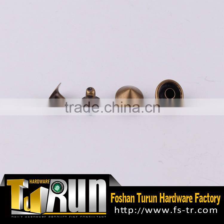 custom design dress jean brass rivet