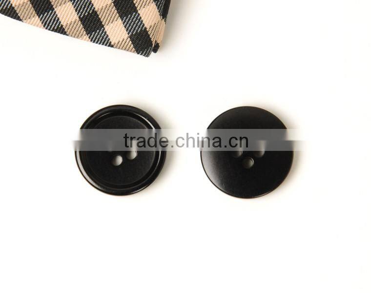 Top Class Environmental 4 Holes Black Corozo( Ivory) Nut Suit & Jacket &Jeans Buttons