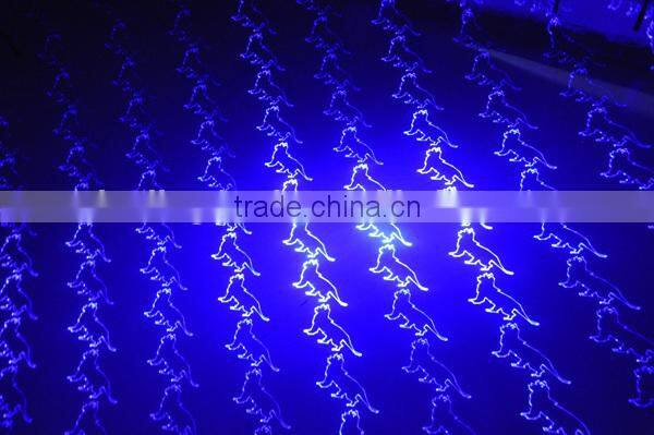Cheap Blue Animation twinkling Laser Stage Light