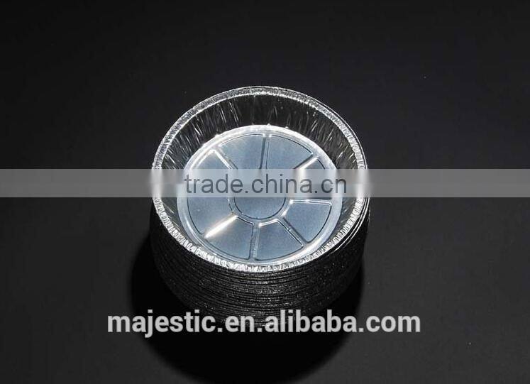2015 New Mold Food Packing Different Size Aluminum Foil Round Shape Pisa Tray