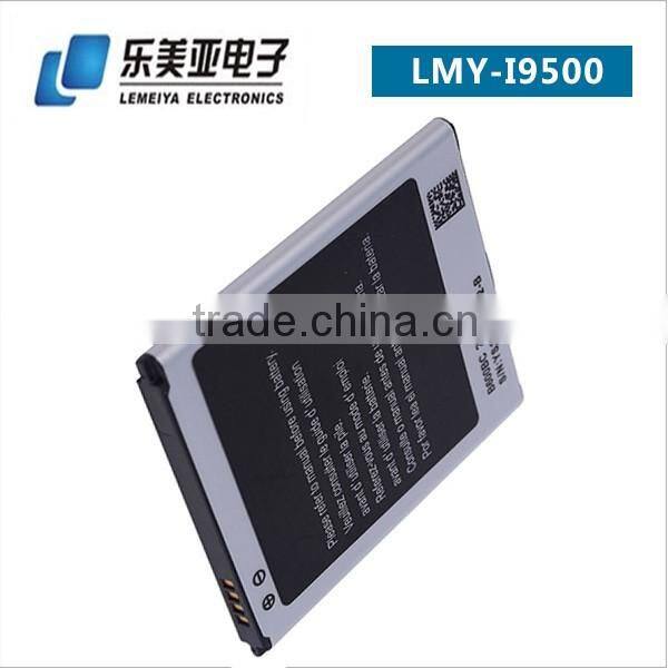 Rechargeable lithium ion battery 4.2v lipo batteries for samsung s4 i9500