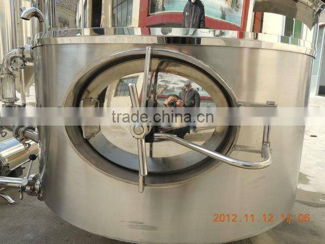 500l stainless mash tun/electric heating mash tun CE OEM factory