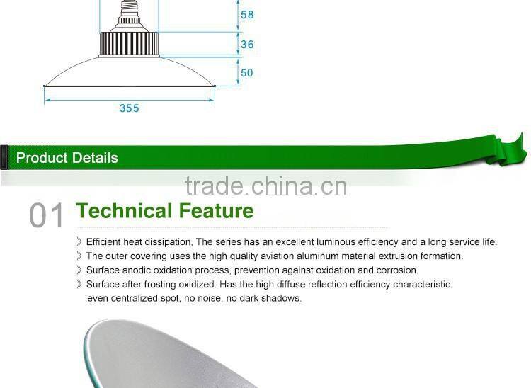 UL SAA CE high brightness high bay light, factory 50W 100W 150 watt led high bay lighting led highbay