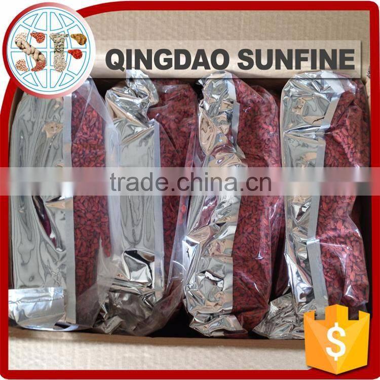2016 new crop Chinese red organic Ningxia wolfberry with low price