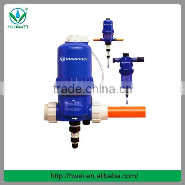 fertilizer injector for fertilizer irrigation system