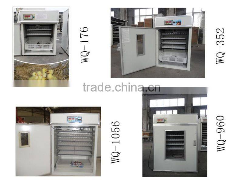 fully automatic mini egg incubator for eggs price in China WQ-196