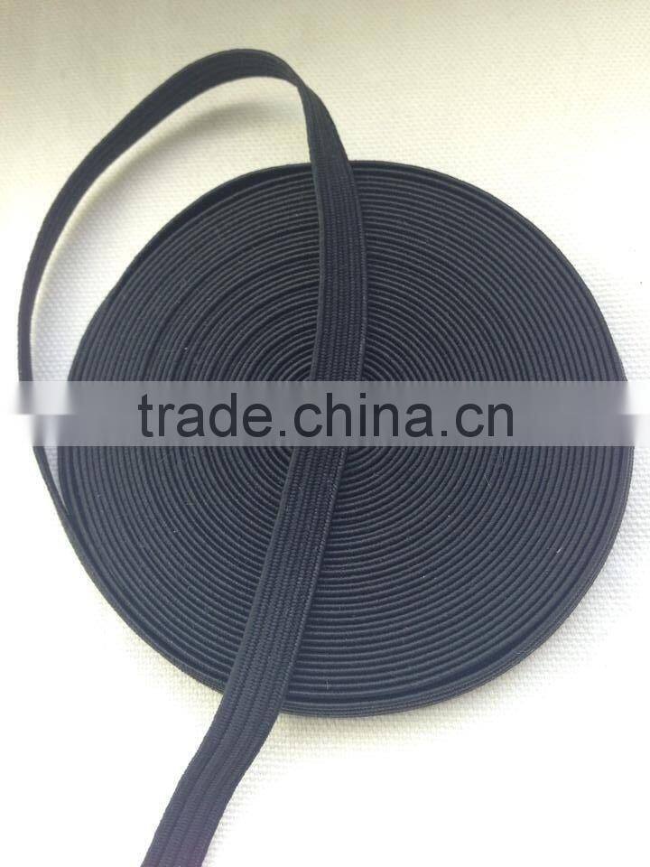 10 yards 1/2" black elastic band trim ME08 sewing ribbon embellishment webbing