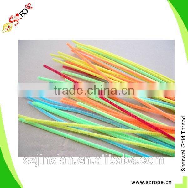 Chenille stem ornaments,Glitter Chenille Stem,Metallic Chenille Stem