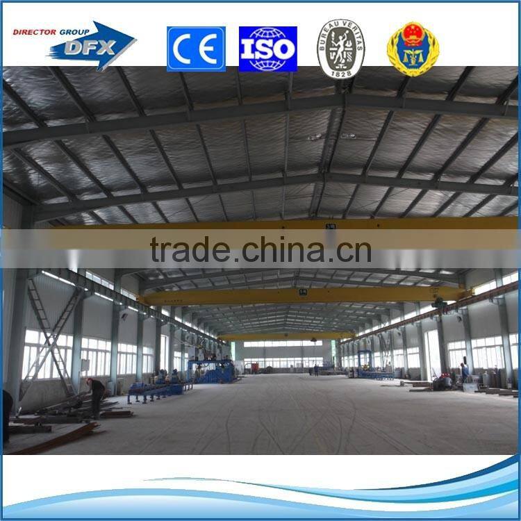 high level steel structure fabrication workshop layout