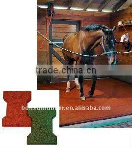 recycled rubber paver tile 45mmx16x20cm