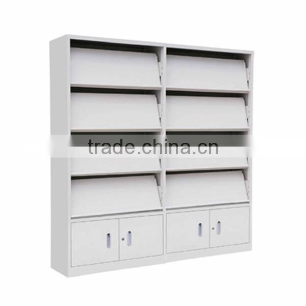 JN-039 diy book shelf, metal book storage for office